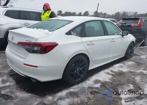 2025 Honda Civic Sport z USA, uszkodzony, nr VIN 2HGFE2F53SH549735